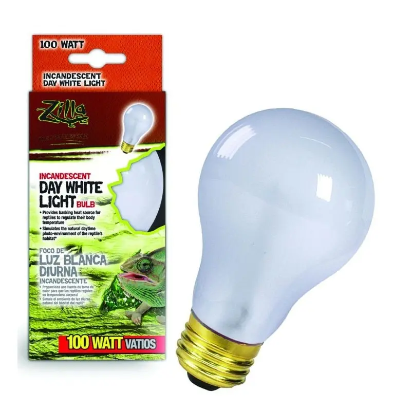 Zilla Day White Light Inc Bulb 100 Watt