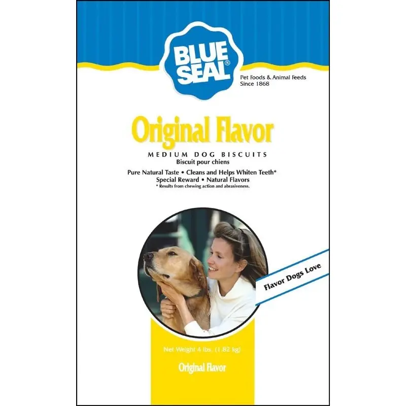 Blue Seal Dog Biscuits Medium 4lb Original