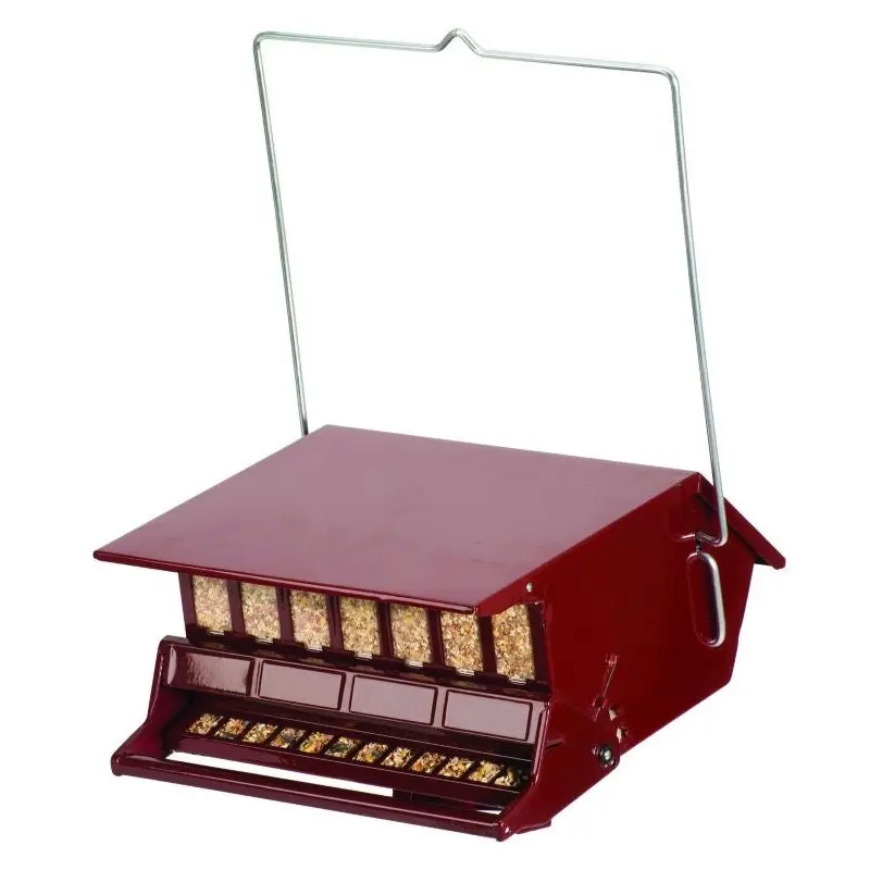 Heritage Farm Birds Choice Feeder Red