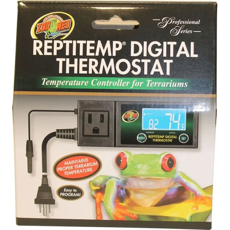 Reptitemp Digital Thermostat Black