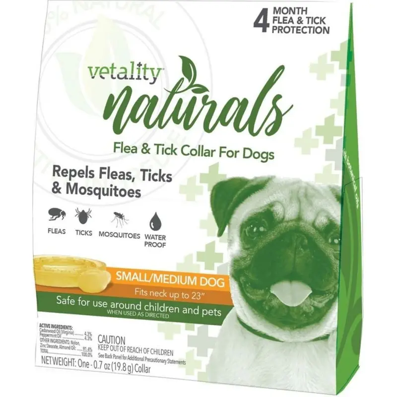 Vetality Naturals Flea And Tick Collar For Dogs