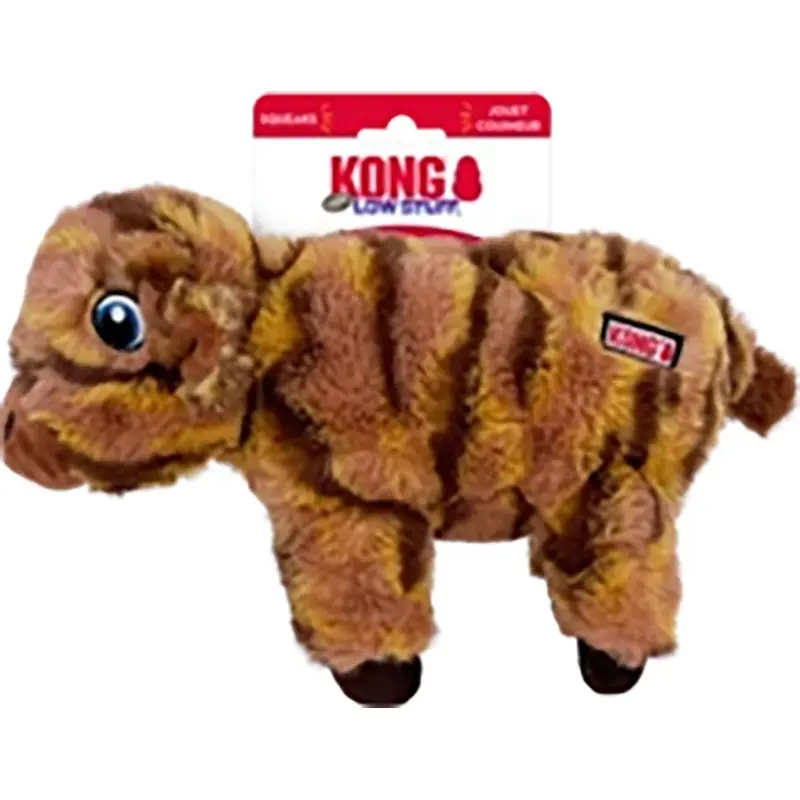 KONG Low Stuff Stripes Cow