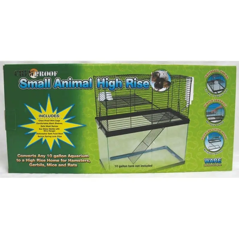 Small Animal High Rise Home 21x11.5x10.5 Black