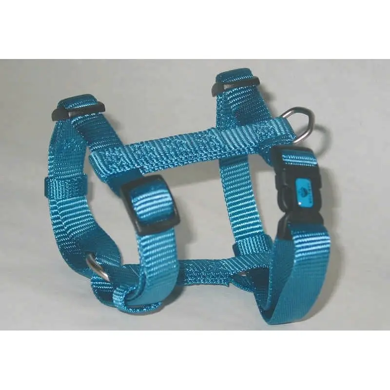 Adjustable Dog Harness Medium Blue