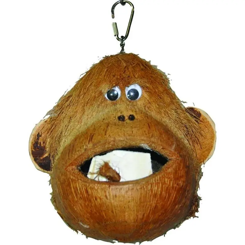 Java Wood Coco Monkey Bird Toy