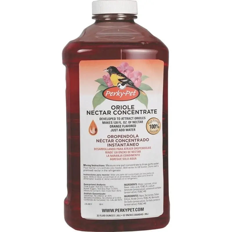 Oriole Nectar Concentrate 32oz Orange