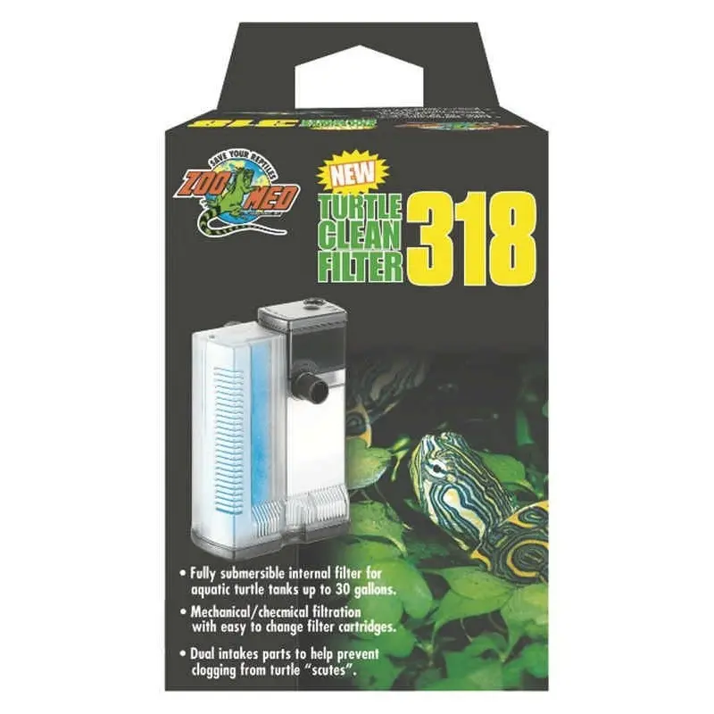 Turtle Clean Water Filter Black