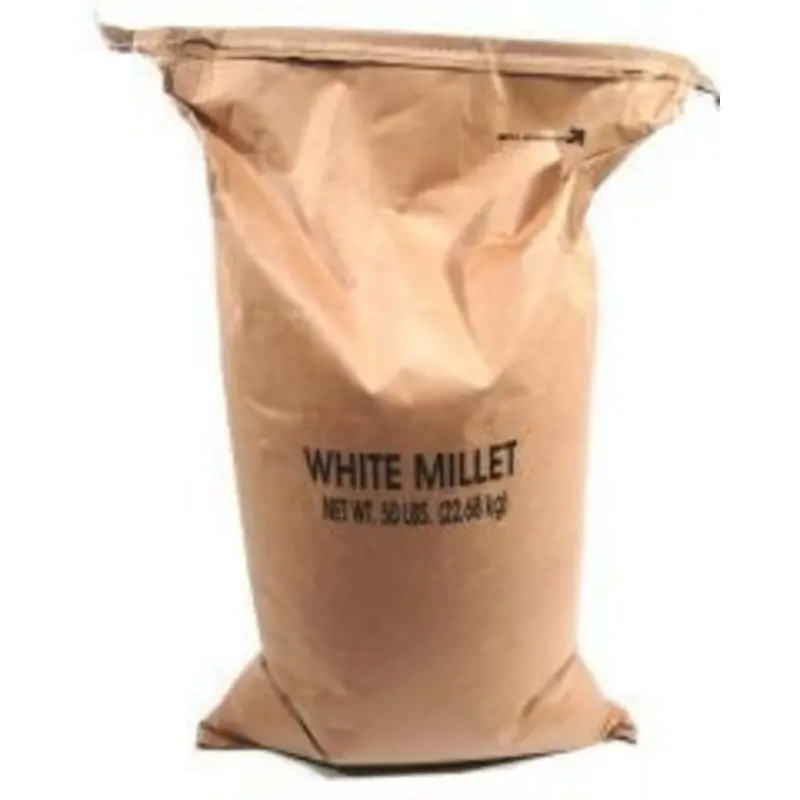 White Millet Food For Birds 50lb