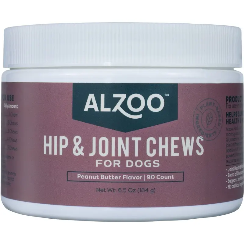 Alzoo Plant-Based Hip & Joint Dog Soft Chews