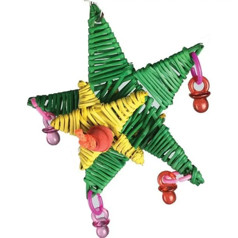 Happy Beaks Star Power Bird Toy Small