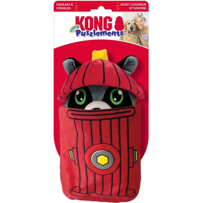KONG Puzzlements Surprise Fire Hydrant
