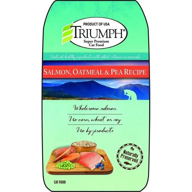 Triumph Triumph Salmon Oatmeal / Pea Cat Food 7lb