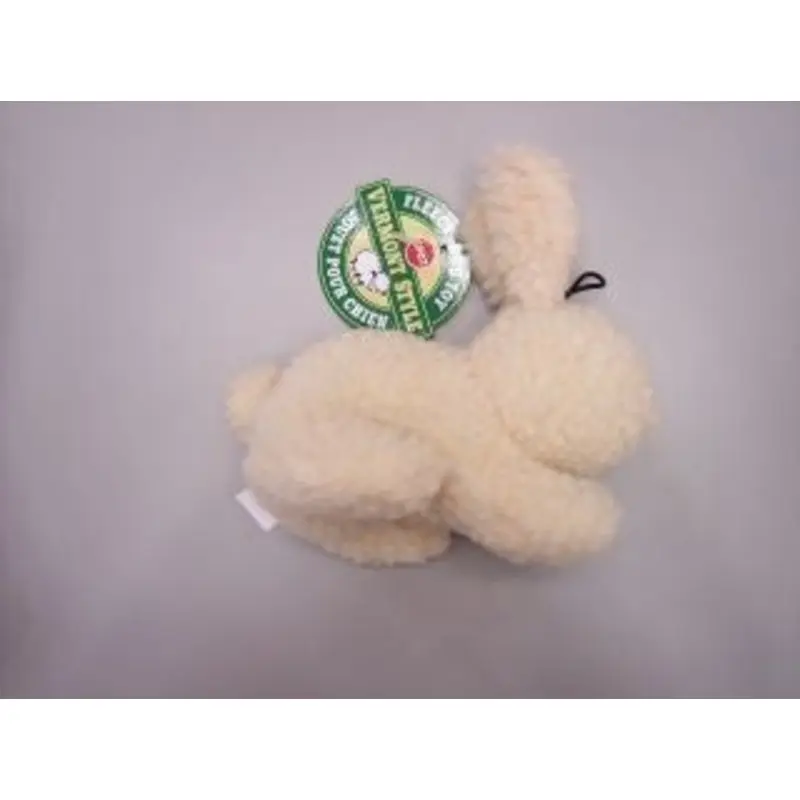 Vermont Fleece Rabbit 9 x 4 x 4 white