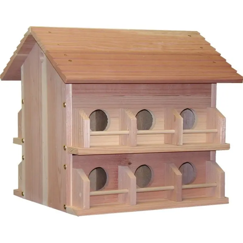 Deluxe Cedar Purple Martin House
