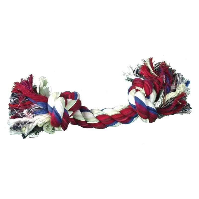 Double Knotted Rope Dog Chew 13in