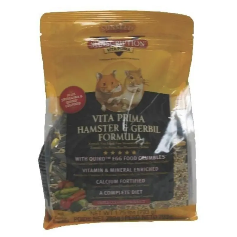 Sunseed Vita Prima Hamster Food 1.75 lbs
