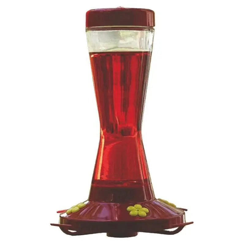 Hummingbird Feeder Capacity 16oz Red