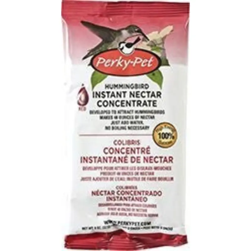Perky Pet Orig Instant Hummingbird Nectar Bag 8oz
