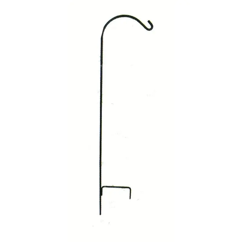 Hookery Round Single Hook Crane 60in Black