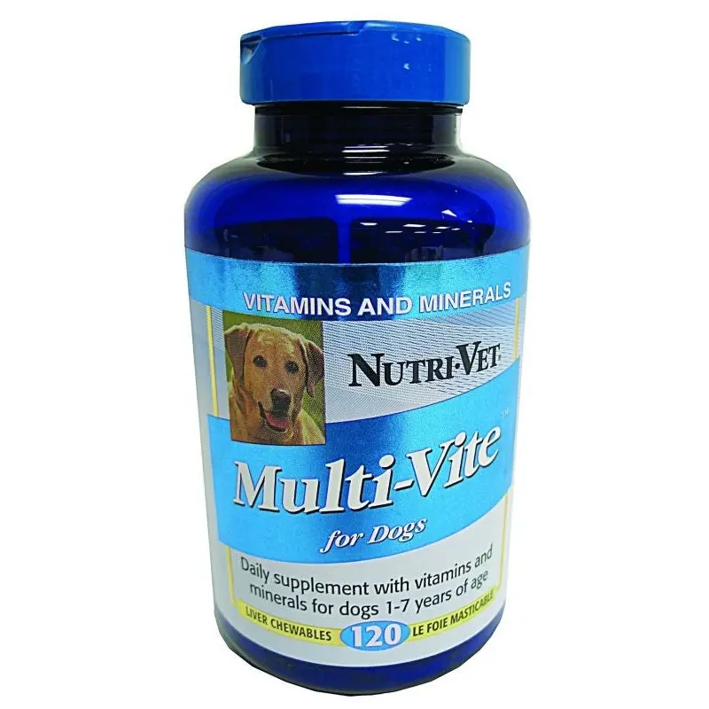 Nutri-Vet Multi-Vite Chewables 120 Count