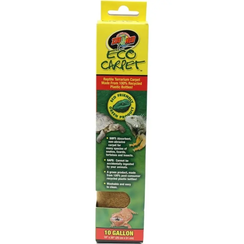 Eco Carpet Reptile Terrarium Liner 10 GAL Tan