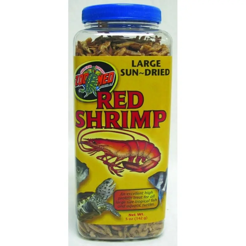 Zoo Med Jumbo Sun Dried Red Shrimp