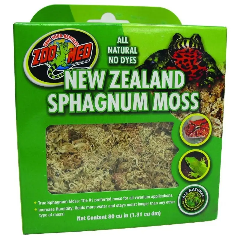 Zoo Med New Zealand Sphagnum Moss 80 Cubic