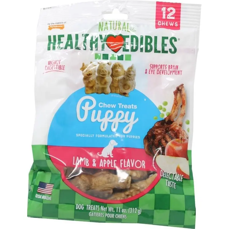 Healthy Edibles Puppy Pals Variety Chew Treat 12C