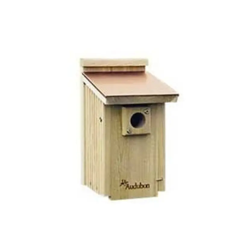 Audubon Copper Top & Cedar Bluebird House