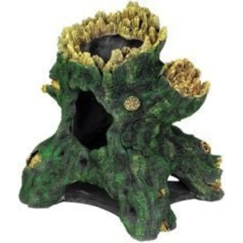 Blue Ribbon Jumbo Hollow Tree Stump Ornament