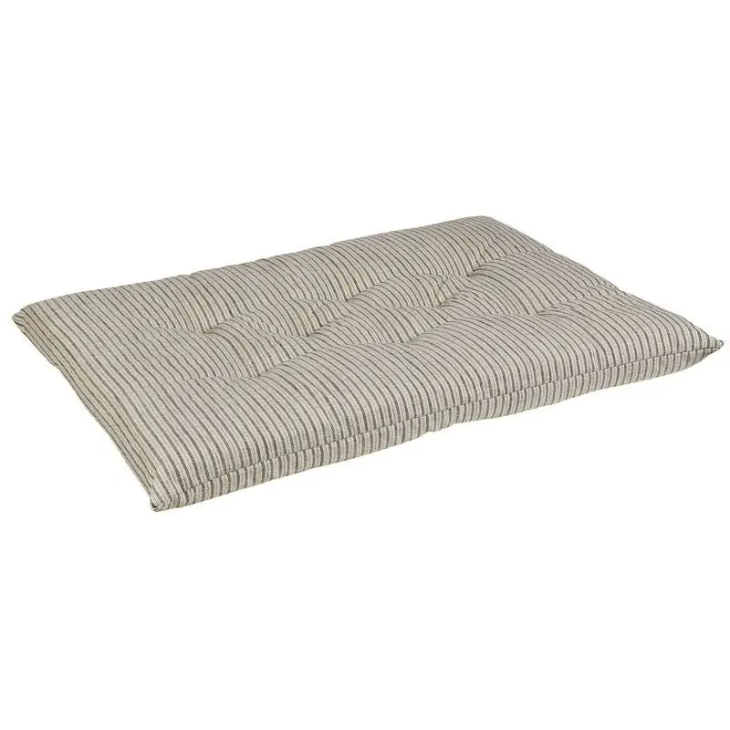 Bowsers Augusta Ticking Tufted Cushion Dog Bed