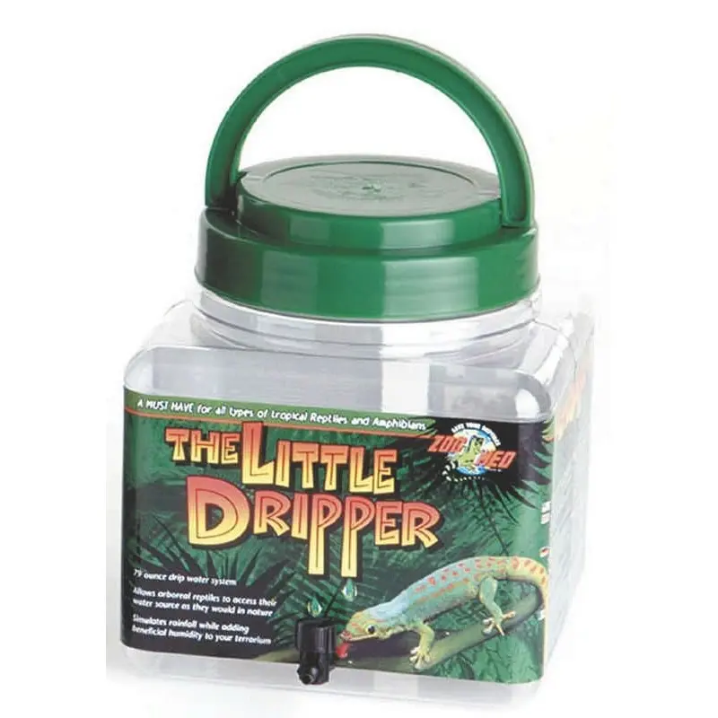 Little Dripper For Reptiles 5.5 x 5.5 x 6 Green