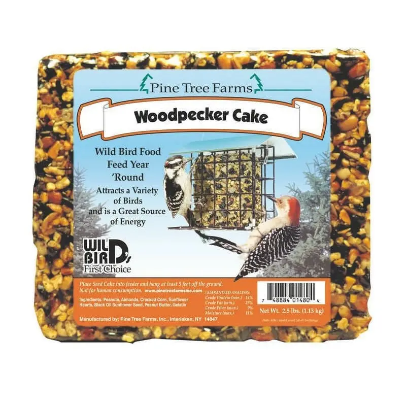 Pine Tree Farms Woodpecker Seed Cake 2.5lb