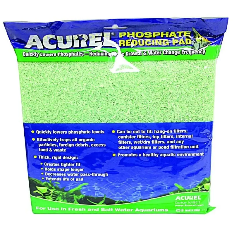 Acurel Phosphate Reducing Infused Media Pad 10X18