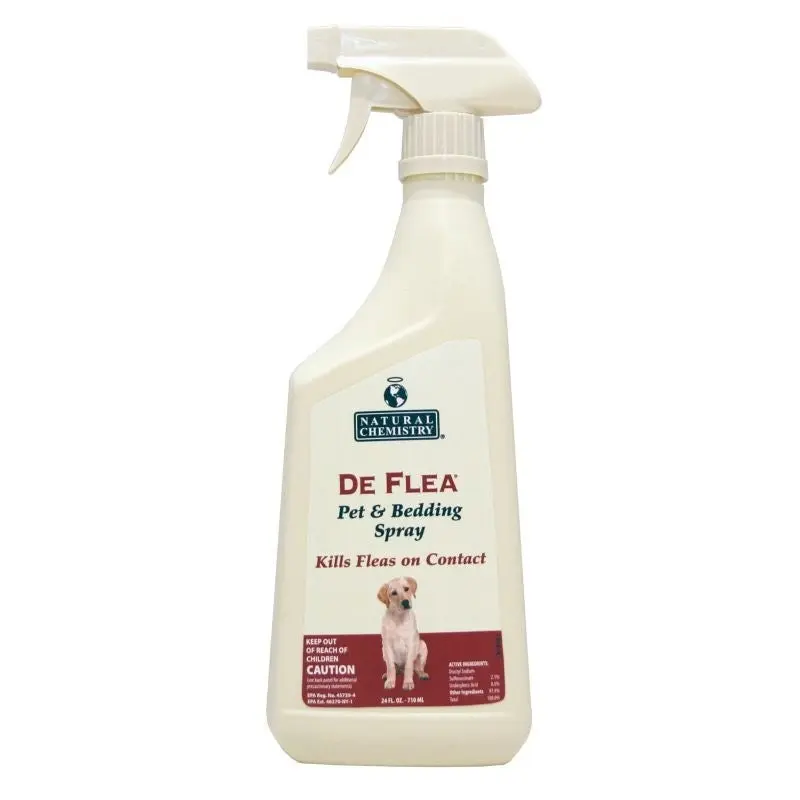 De Flea Pet and Bedding Spray 24oz