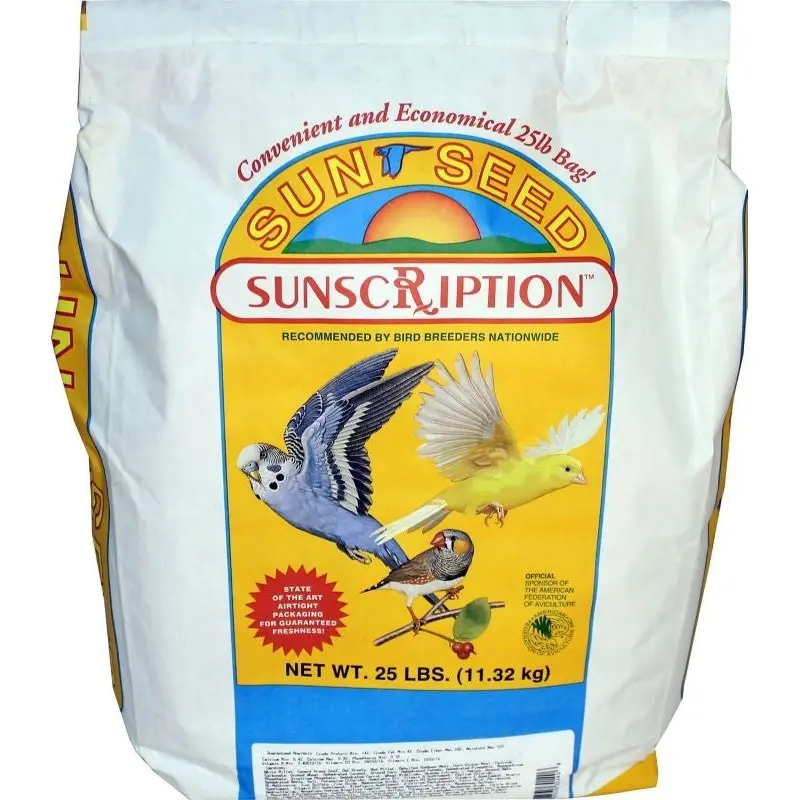 Sun Seed Vita Parakeet Bird Food 25lb