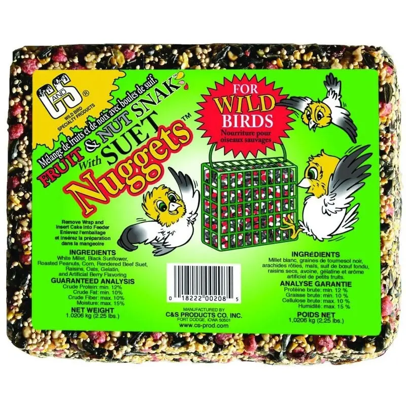 Cands Fruit And Nut Snak with Suet Nuggets 2.25lb