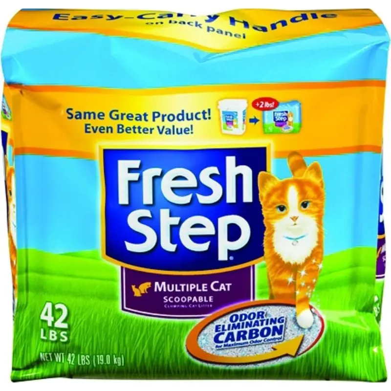 Fresh Step Multi-Cat Clumping Cat Litter 42lb