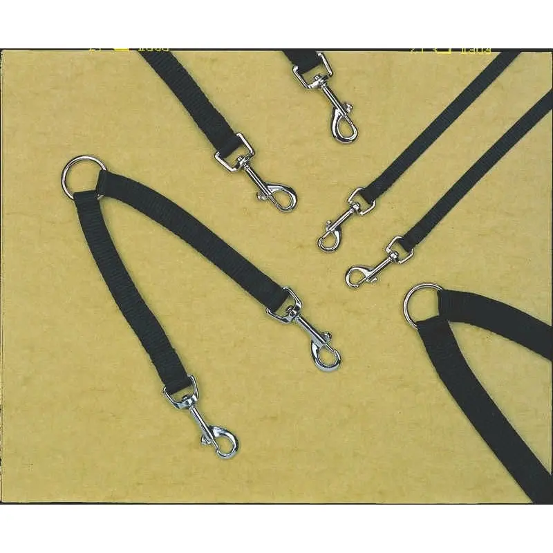 Hamilton 5/8 Nylon Double Thick Coupler 12 Bk