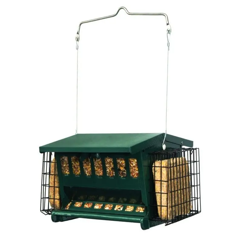 Heritage Farms Mini Seeds N More Metal Hopr Feeder