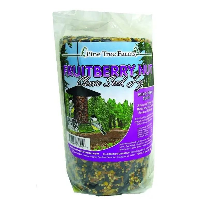 Pine Tree Fruit-Berry-Nut Classic Seed Log 28oz