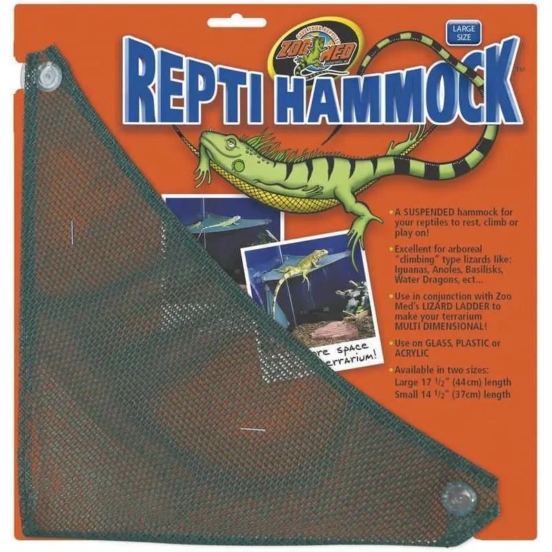 Repti Hammock For Reptiles Large Green