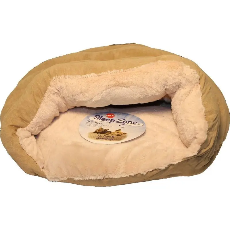 Sleep Zone Cuddle Cave 22 In Tan