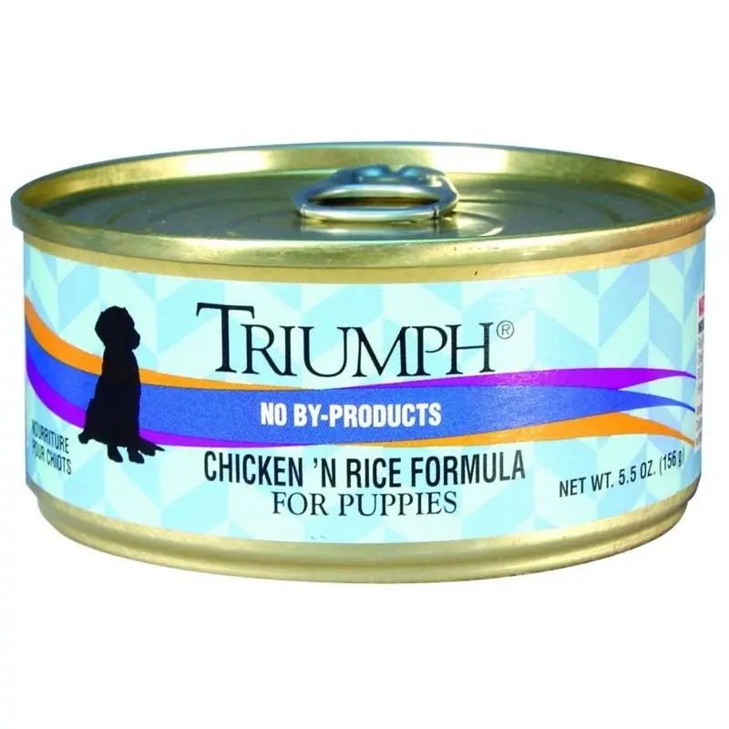 Triumph Canned Dog Food-Chick Rice Veg 5.5oz