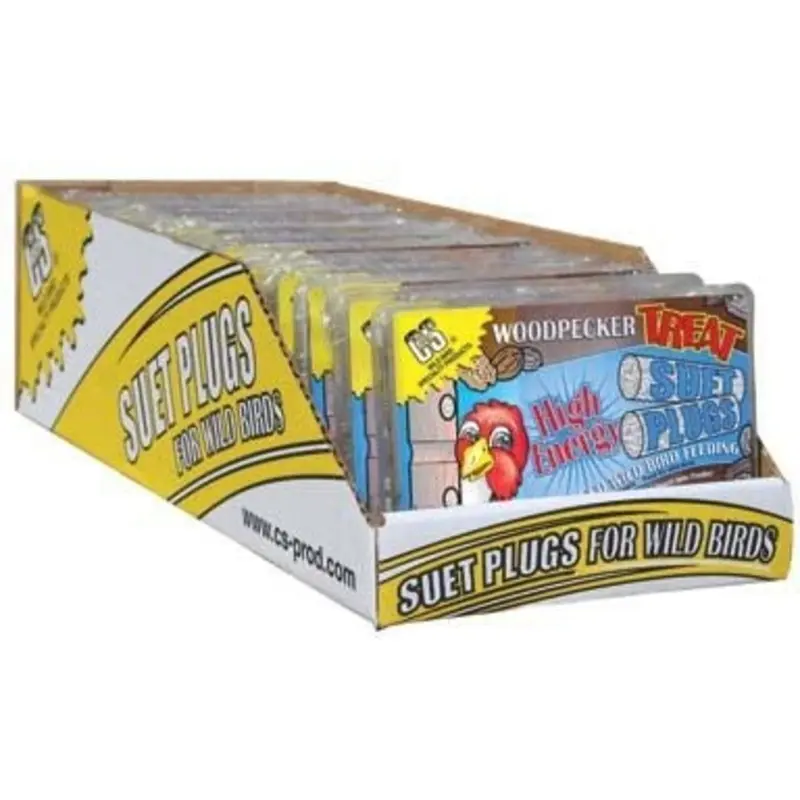 Woodpecker Treat Suet Plugs 12oz
