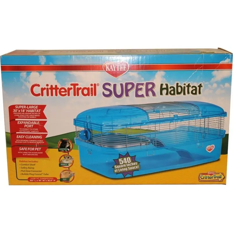 Kaytee Crittertrail Super Habitat Blu