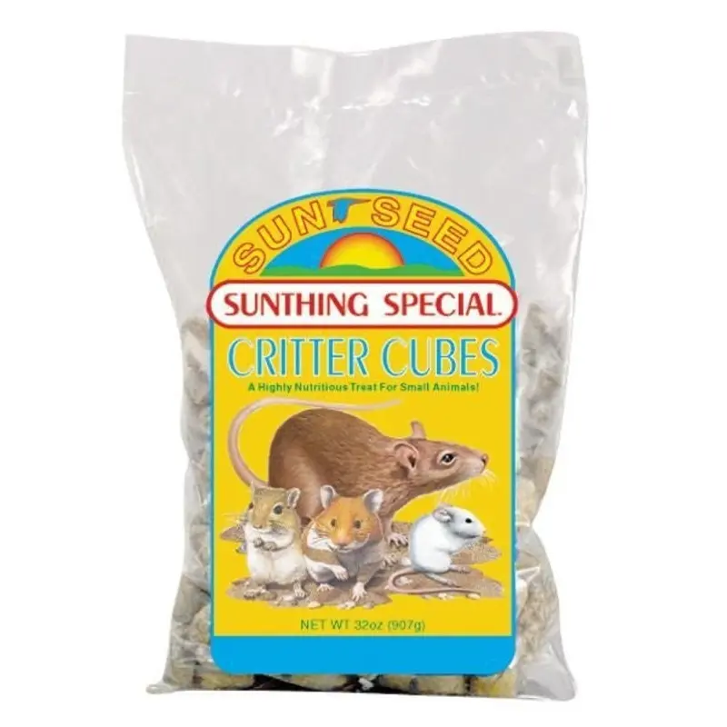 Sunseed Critter Cubes Treats For Small Animal 2lb