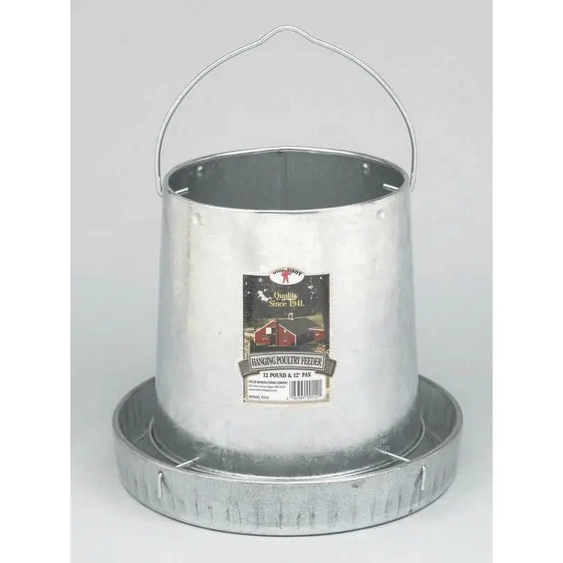 Hanging Bird Feeder With Feed Pan