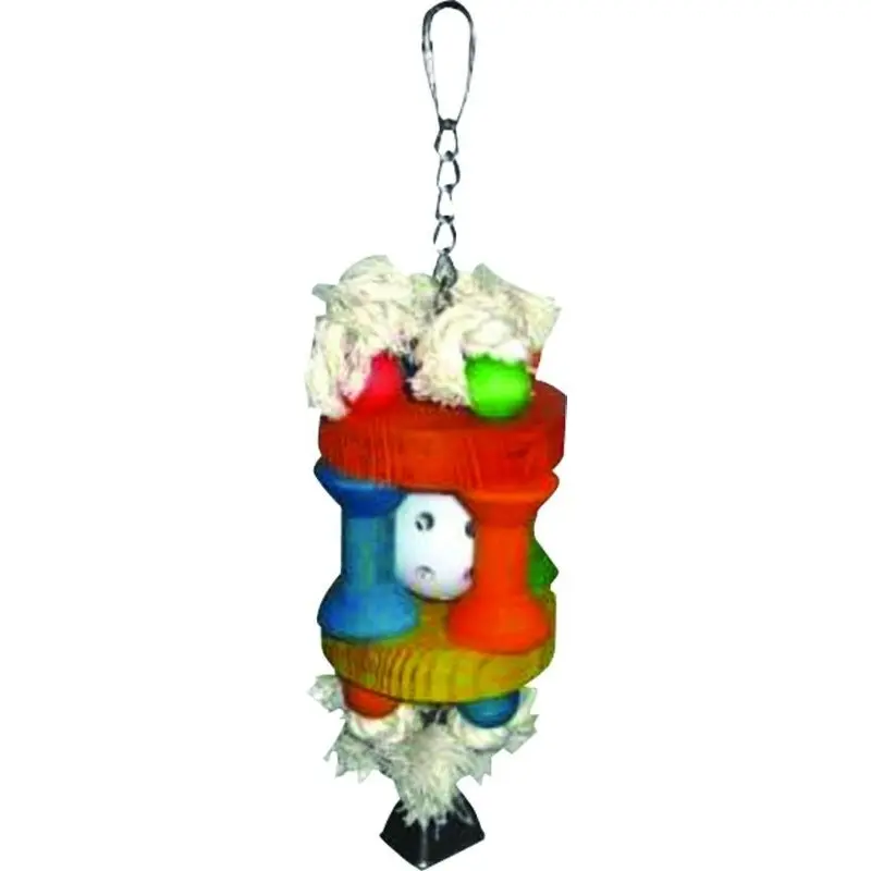 Happy Beaks Wiffle Ball In Solitude Bird Toy