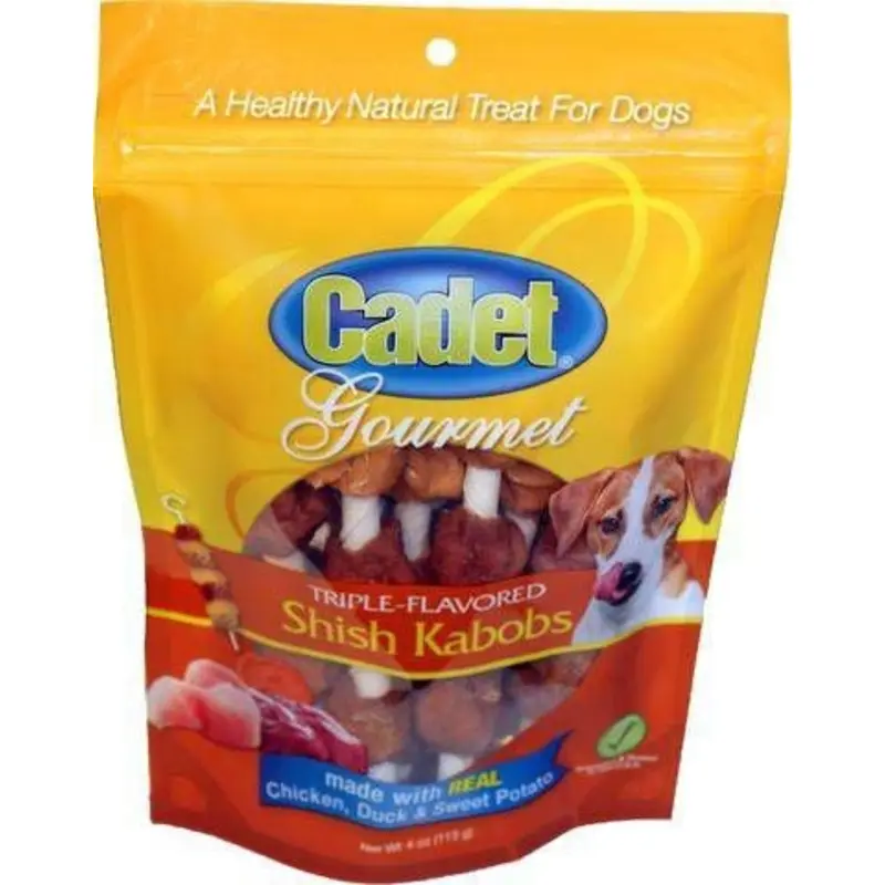 Cadet Gourmet Triple Flavored Shish Kabobs 4Oz